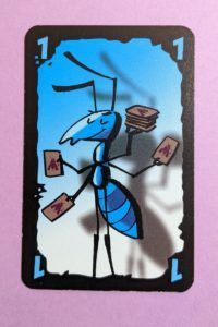 Detail van de mierenkaart uit VALSE MOTTEN.