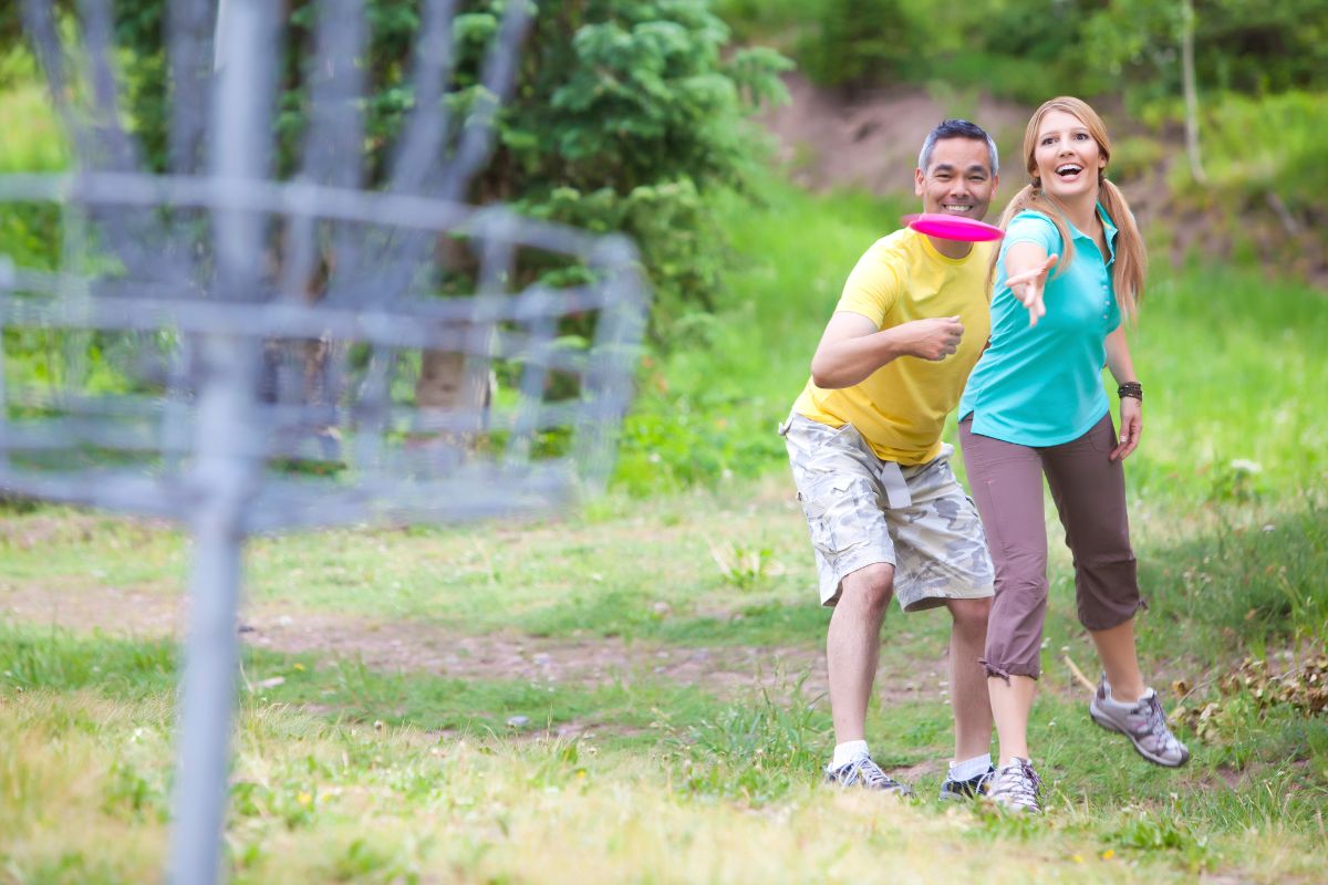 frisbee golf