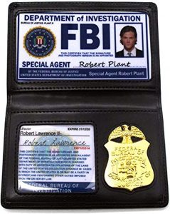 FBI detective identification